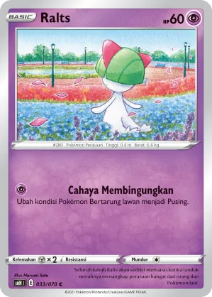 Ralts (Silver Lance 033/070)