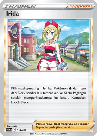 Irida (Terastal Garchomp ex Tactics Deck 016/019)
