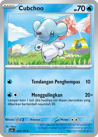 Cubchoo (Black Shine 034/170)
