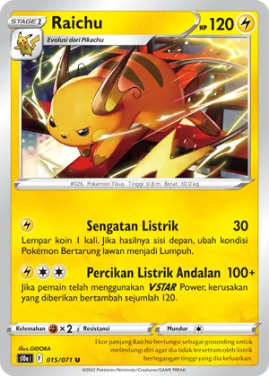 Raichu (Dark Phantasma 015/071)