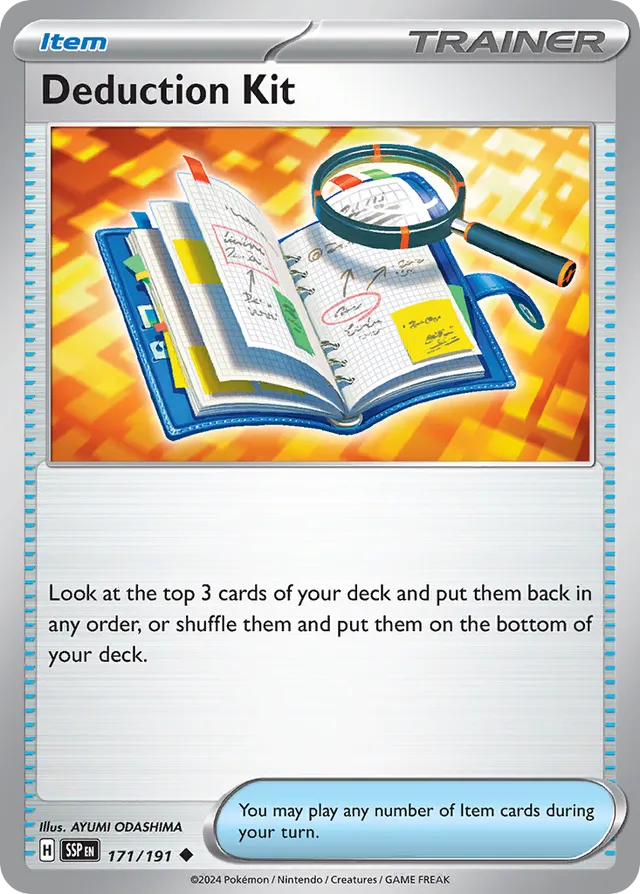 171/191 Deduction Kit SSP Uncommon