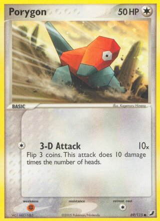 Porygon (EX Unseen Forces 69/115)