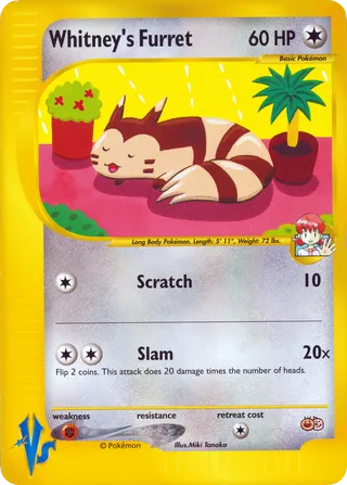Whitney's Furret (Tropical Mega Battle No. 004)