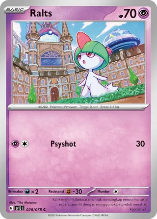 Ralts (Scarlet ex 026/078)