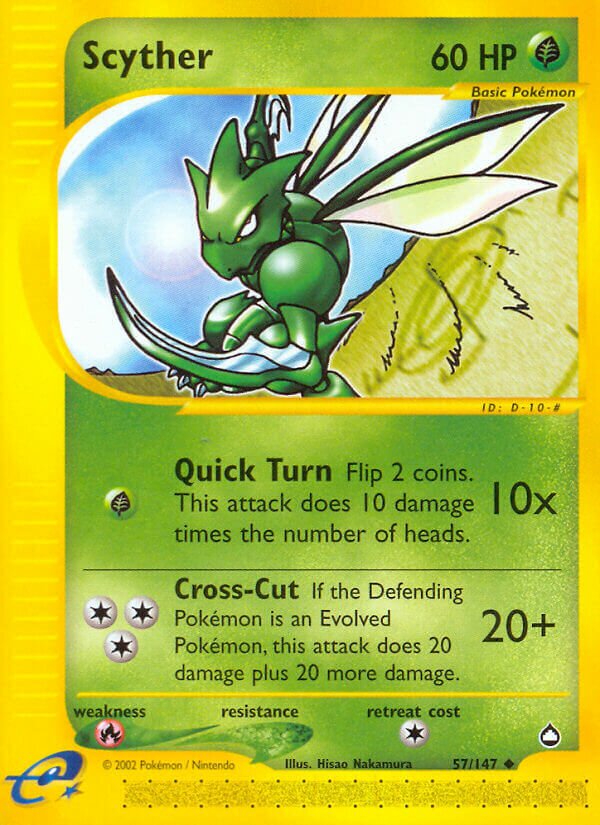 57/147 Scyther AQ Uncommon