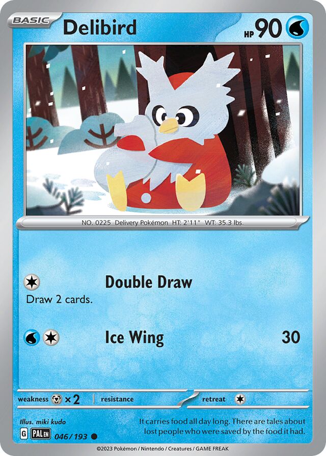 Delibird Paldea Evolved 046/193 Common
