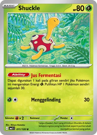 Shuckle (Mega Evolution 011/126)