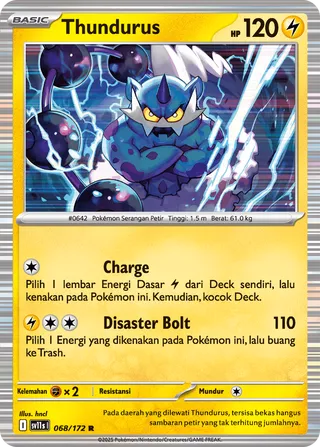Thundurus (Black & White 068/172)