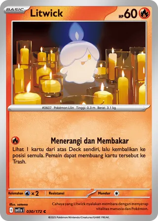 Litwick (Black & White 030/172)