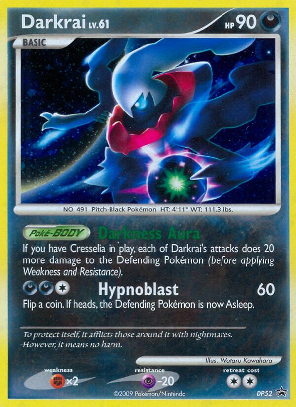 Darkrai DP Black Star Promos DP52 PROMO