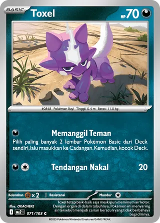 Toxel (Blue Blaze 071/103)