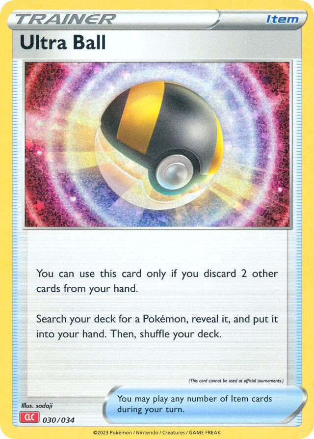 Ultra Ball Charizard & Ho-Oh ex Deck 030/034