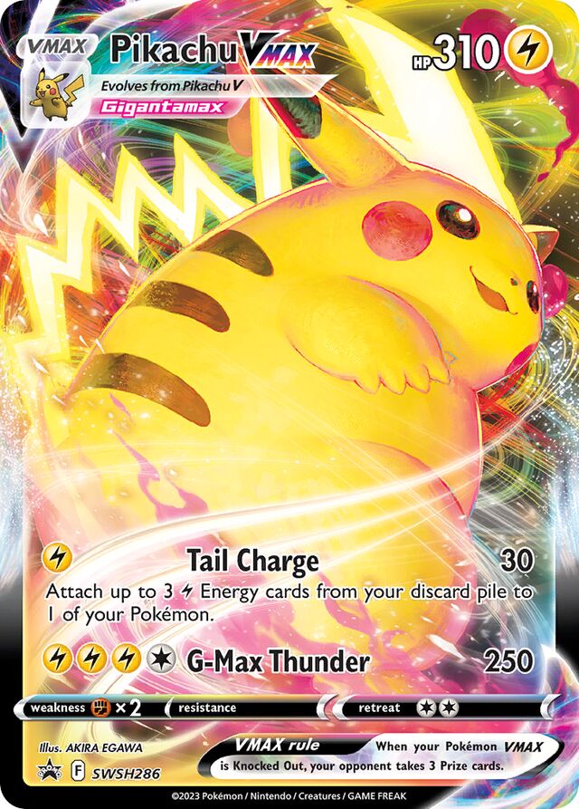 SWSH286 Pikachu VMAX SSP PROMO