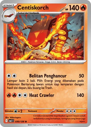 Centiskorch (Mega Evolution 030/126)