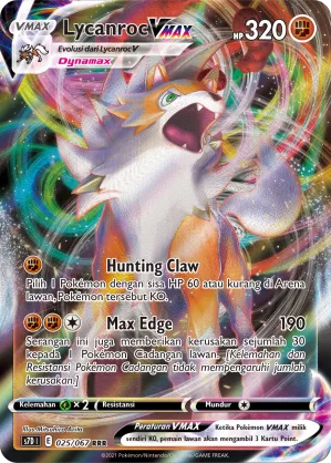Lycanroc VMAX (Skyscraping Perfection 025/067)