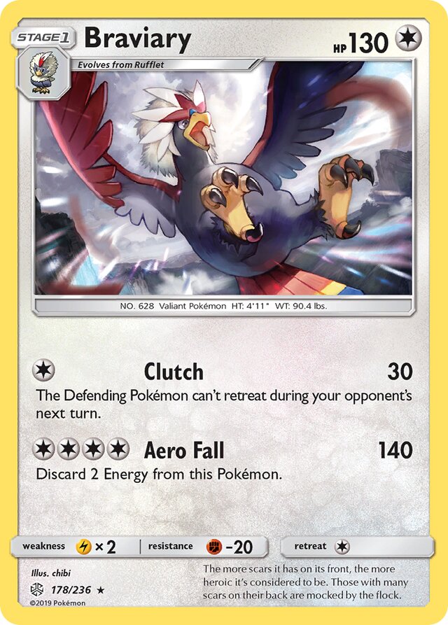 178/236 Braviary CEC Rare