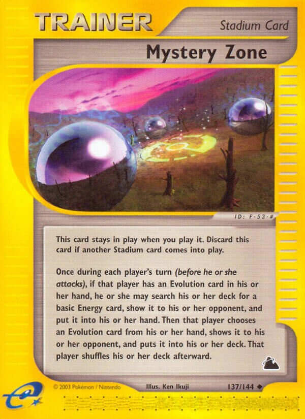 137/144 Mystery Zone SK Uncommon