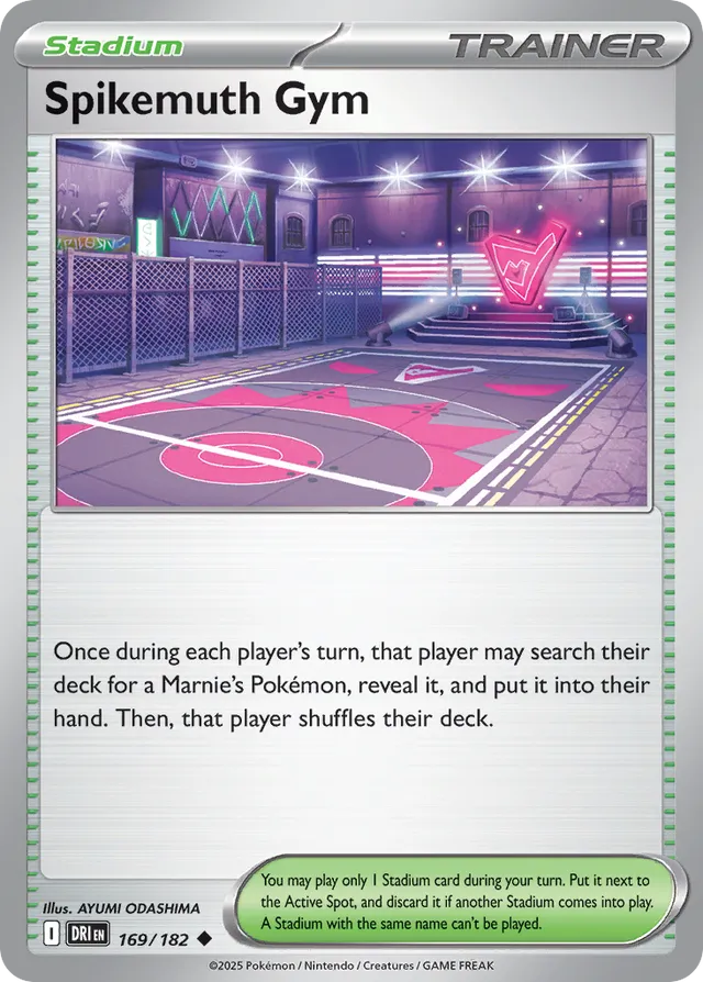 Spikemuth Gym Destined Rivals 169/182 Uncommon