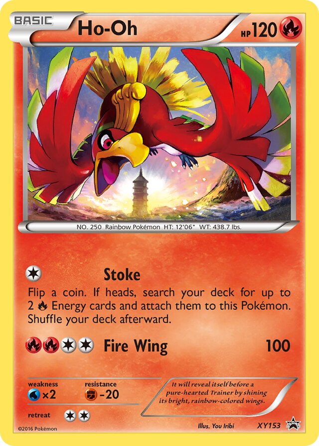 Ho-Oh (XY Black Star Promos XY153) – TCG Collector