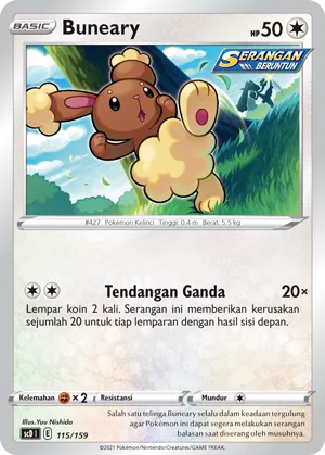 Buneary (Strength V Starter Deck 115/159)