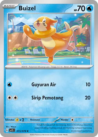 Buizel (Scarlet ex 015/078)