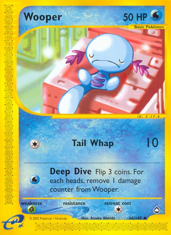 66/147 Wooper AQ Uncommon