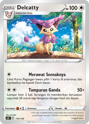 Delcatty (Strength V Starter Deck 114/159)