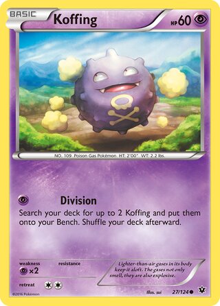 Koffing (Fates Collide 27/124)