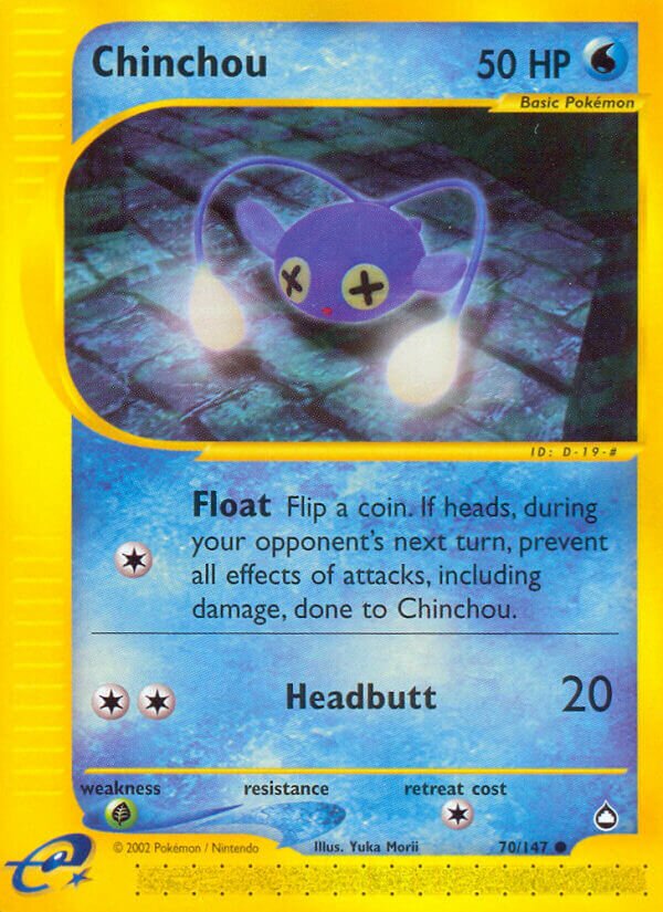 70/147 Chinchou AQ Common