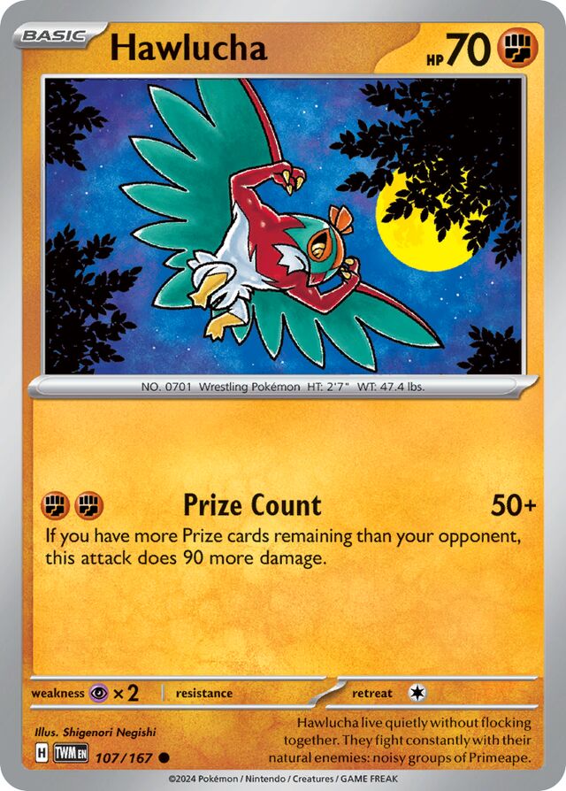 107/167 Hawlucha TWM Common