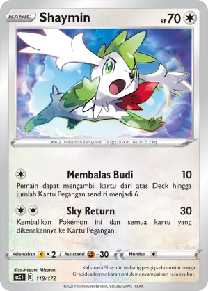 Shaymin (Evolution V Starter Deck 118/172)