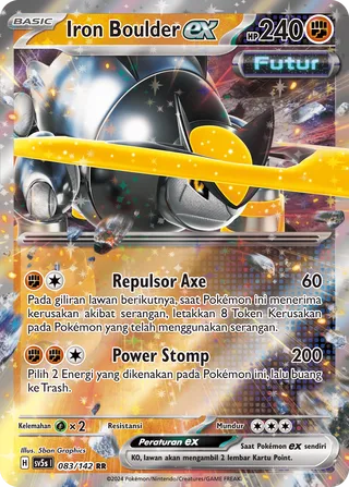 Iron Boulder ex (Ace Paradox 083/142)