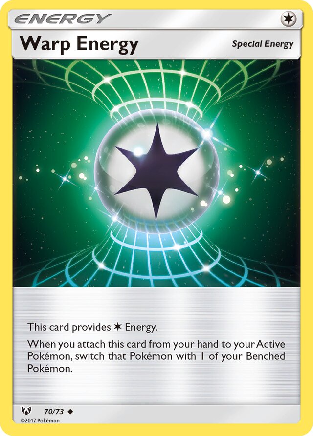 Warp Energy Shining Legends 70/73 Uncommon