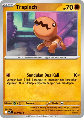 Trapinch (Blue Blaze 053/103)