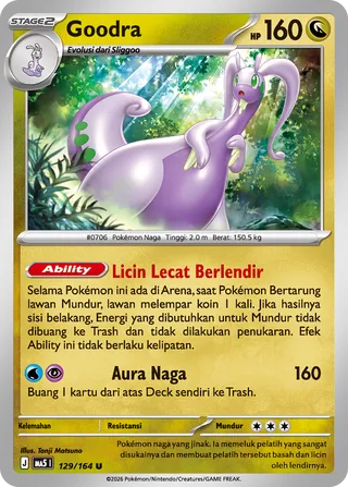 Goodra (Shadowy Threats 129/164)