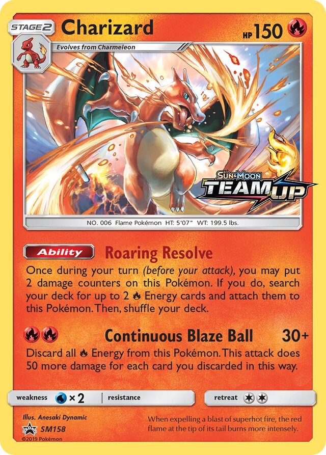 SM158 Charizard SMP PROMO