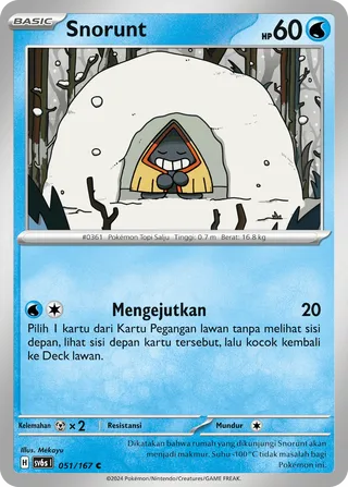Snorunt (Transfiguration Mask 051/167)