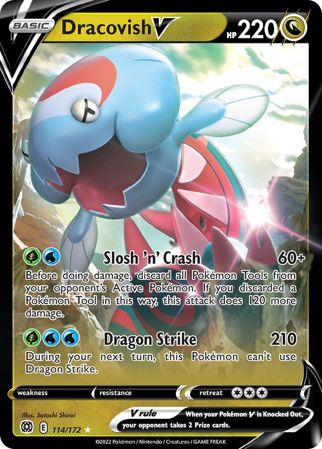 114/172 DracovishV BRS Ultra-Rare Rare