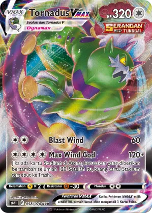 Tornadus VMAX (Silver Lance 058/070)