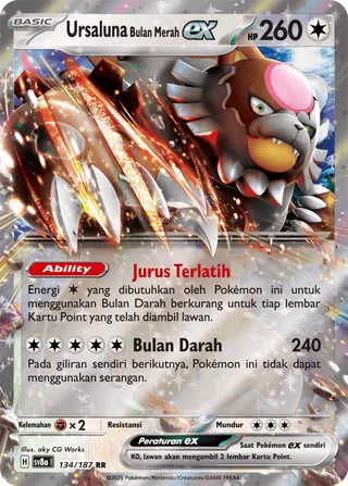 Bloodmoon Ursaluna ex (Terastal Festival ex 134/187)