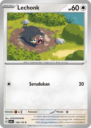 Lechonk (Black Shine 146/170)
