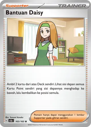 Daisy's Help (Pokémon Card 151 163/165)