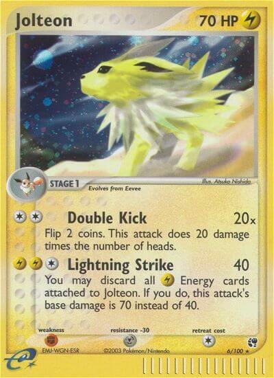 6/100 Jolteon SS Rare Holo