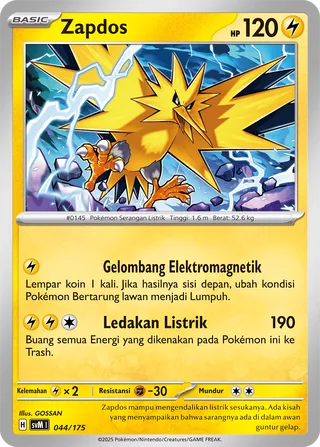 Zapdos (Generations Starter Decks 044/175)
