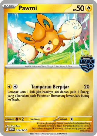 Pawmi (Scarlet & Violet Promos 024/SV-P)