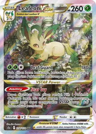 Leafeon VSTAR (VSTAR Universe 210/172)