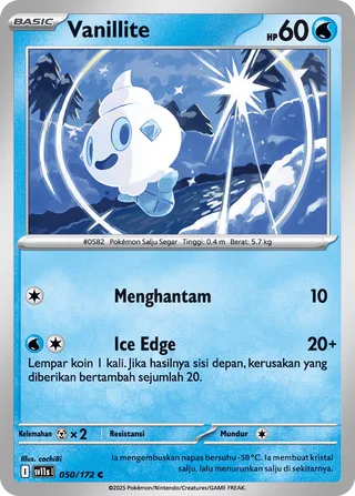 Vanillite (Black & White 050/172)