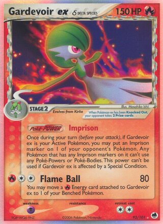 Gardevoir ex (EX Dragon Frontiers 93/101)