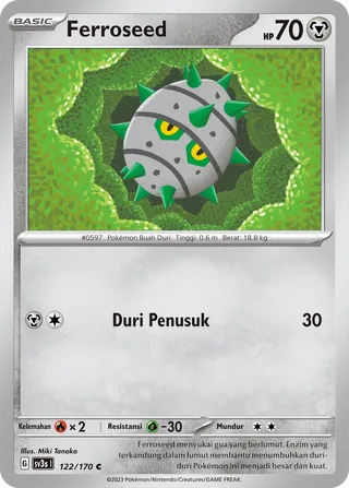 Ferroseed (Black Shine 122/170)