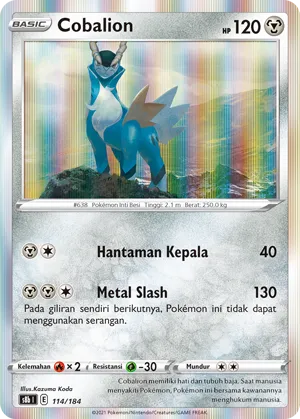 Cobalion (VMAX Climax 114/184)